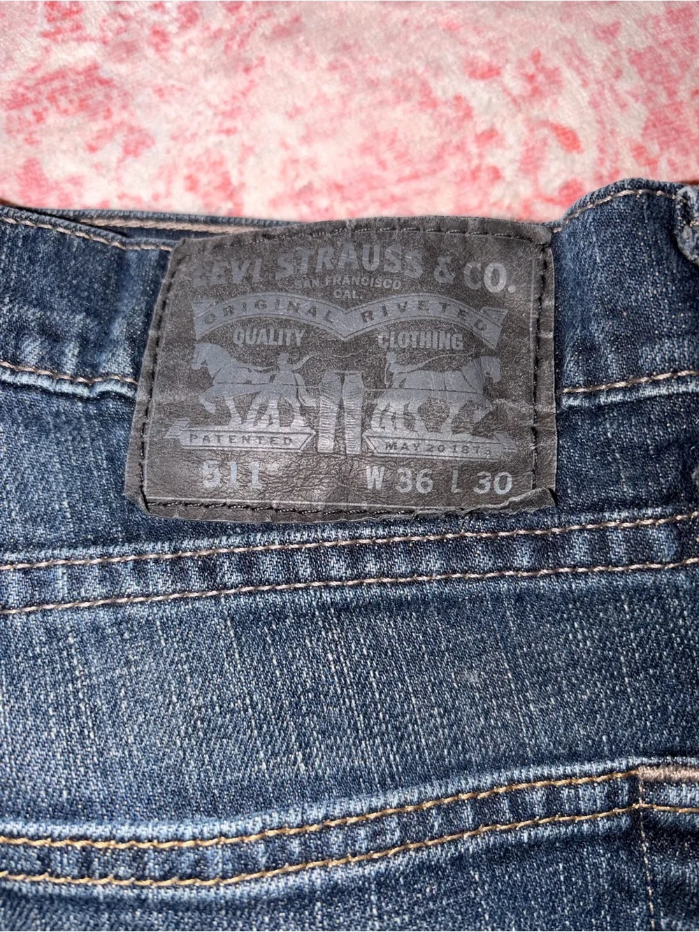 Levi's 511 Men's Indigo Straight Jeans with Red Tab